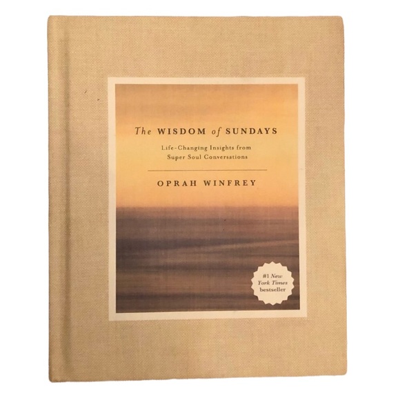 The Wisdom of Sundays by Oprah Winfrey hardcover - Picture 1 of 8